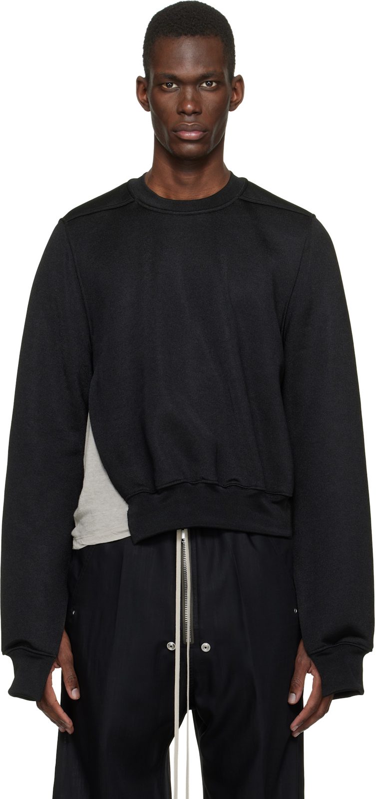 Black Temple Vega Sweatshirt 261232M204018