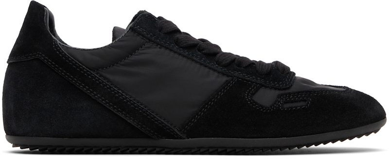Black Temple Minimal Sneakers 261232F128019