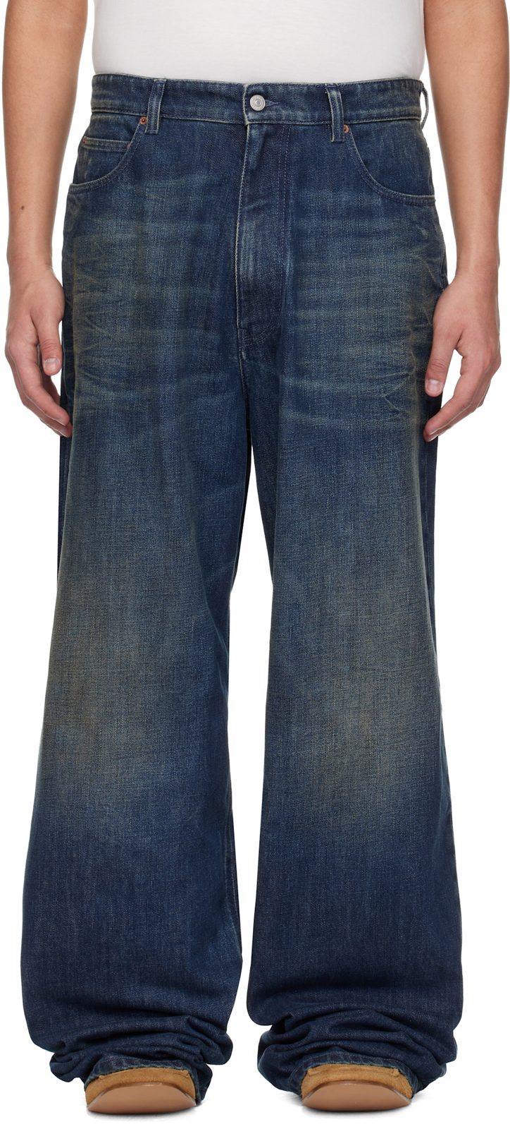 Blue 5 Pockets Jeans 261188M186000
