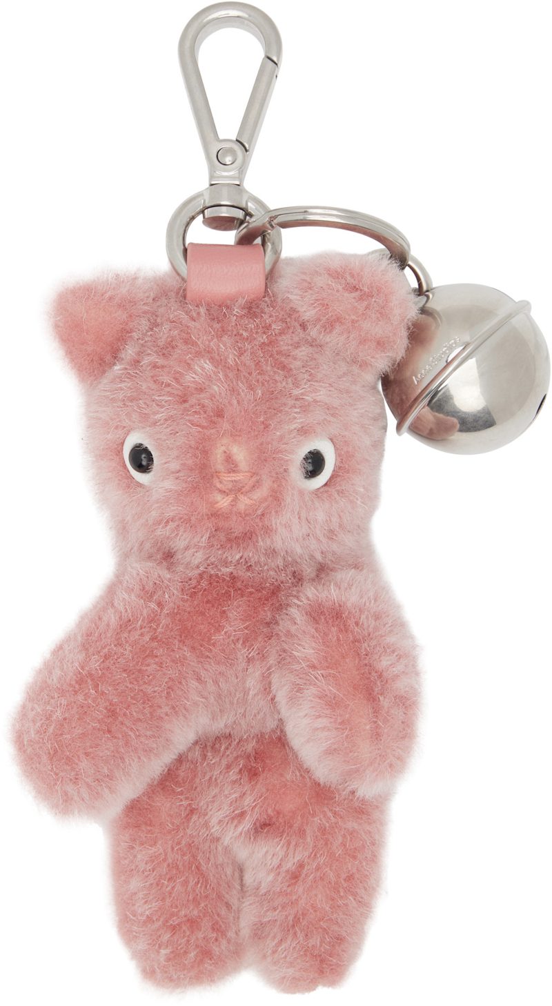 Pink Teddy Bear Keychain 261129M148001