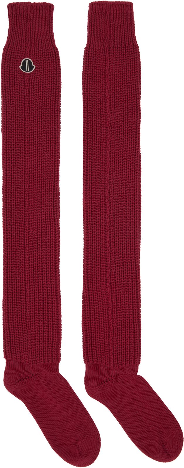 + [릭 오웬스] Red Hiking Socks 261232M220001