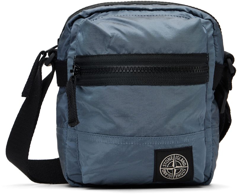 Blue 9200015 Coated Nylon Metal ECONYL Bag 261828M170003