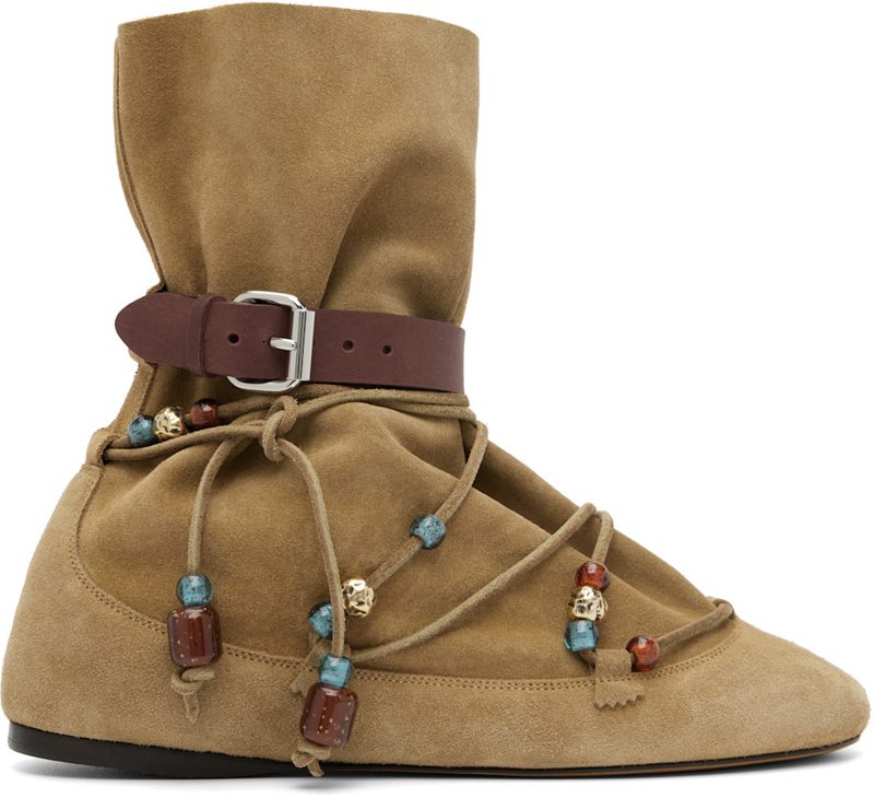 Taupe Letiz Boots 261600F114005