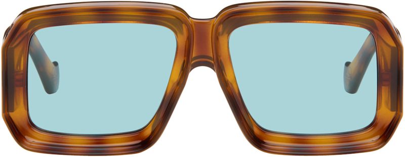 Brown Paulas Ibiza Dive In Mask Sunglasses 261677M134057