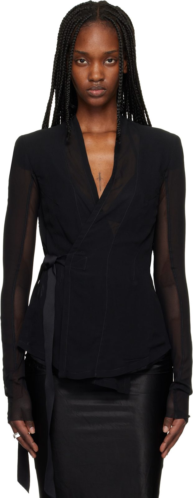 Black Temple Hollywood Jacket 261232F107000