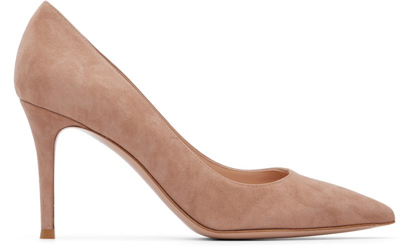 Beige Gianvito 85 Heels 261090F122019