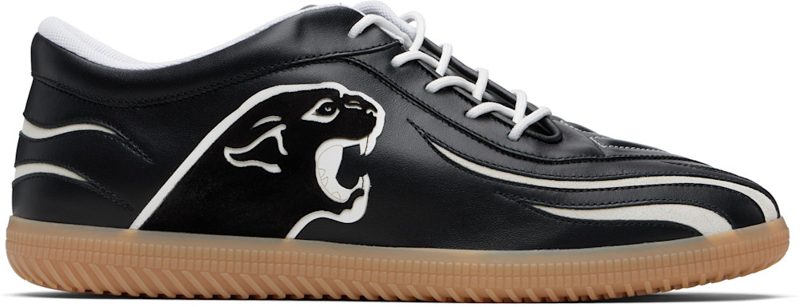 Garavani Black Kicky Nappa Sneakers 261807M237008