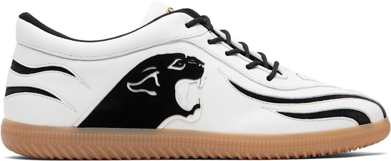 Garavani White Kicky Nappa Sneakers 261807M237007