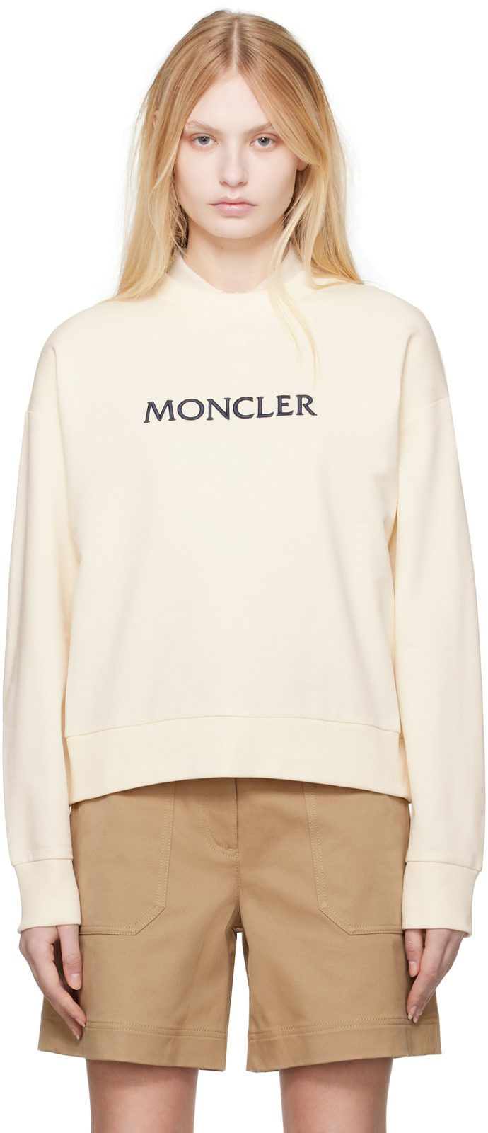 오프화이트 Embroidered Logo Sweatshirt 251111F098008