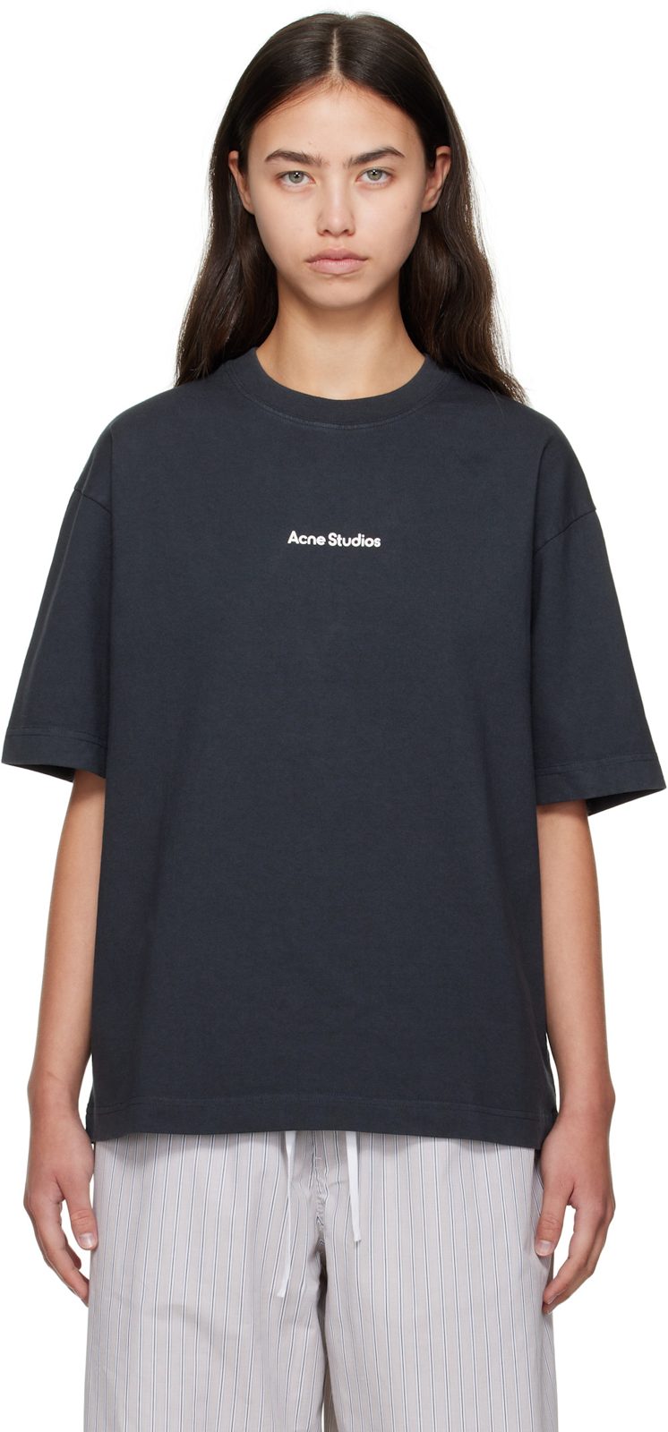 Black Logo T-shirt 252129F110001