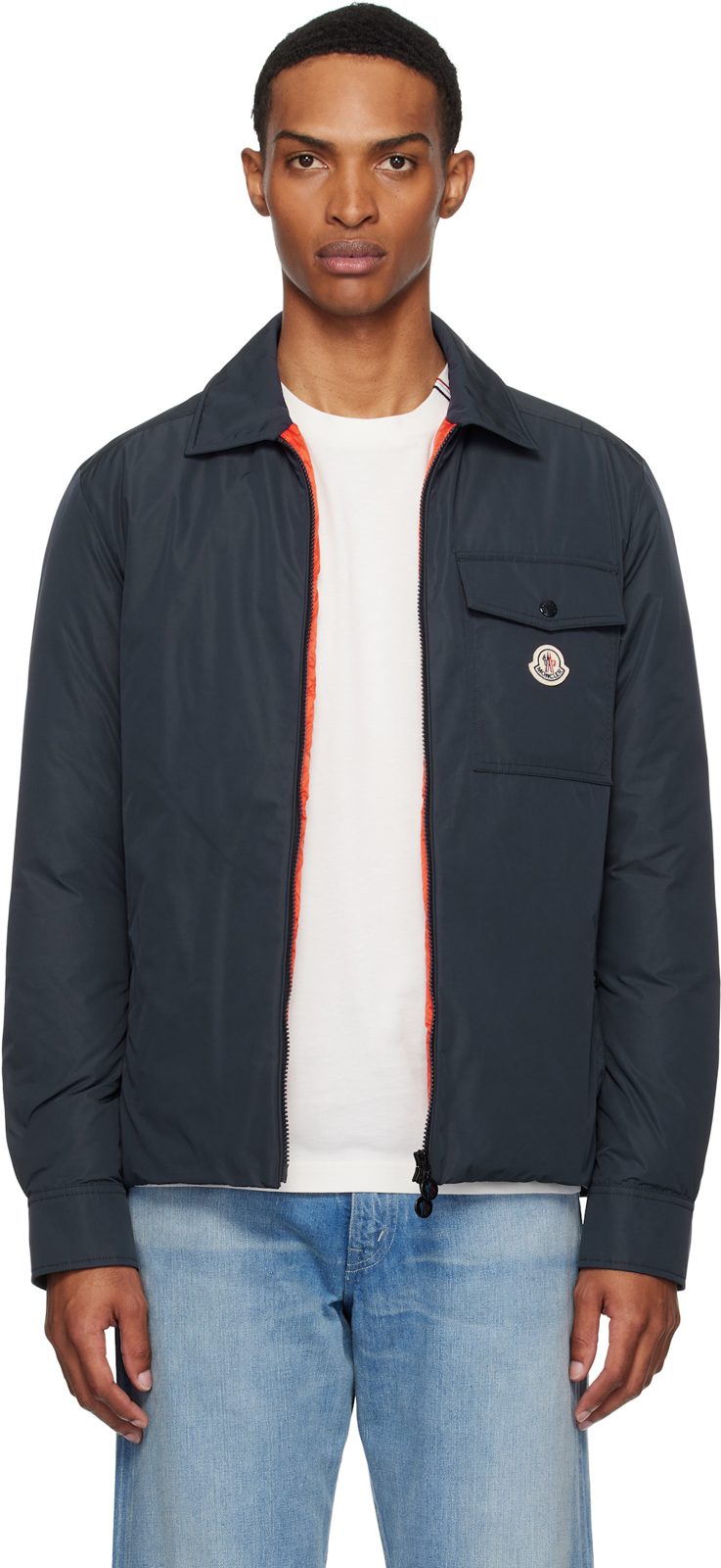 Navy Archivio Vigeon Down Jacket 252111M180022