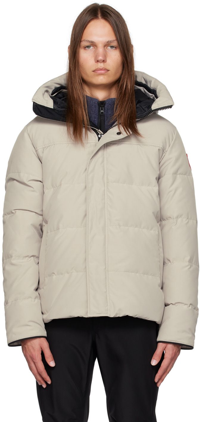 Beige MacMillan Down Jacket 232014M178048