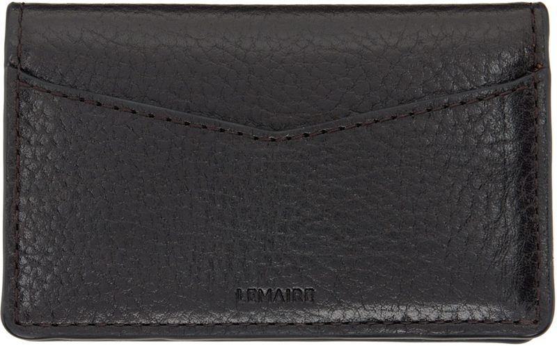 Brown Gear Pocket Organizer Card Holder 261646M163001