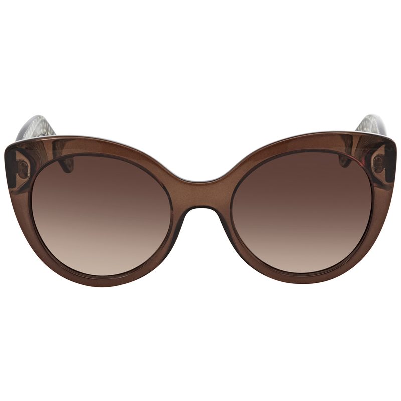 Salvatore Brown Gradient Butterfly Ladies Sunglasses SF964S 210 54