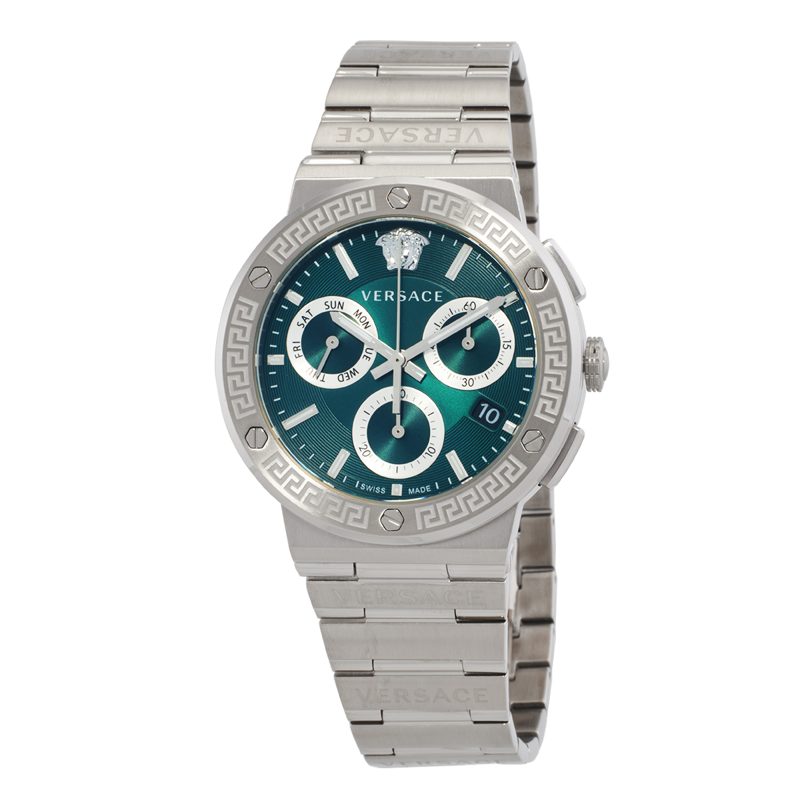 Chronograph Quartz Green Dial Mens Watch VEZ900121