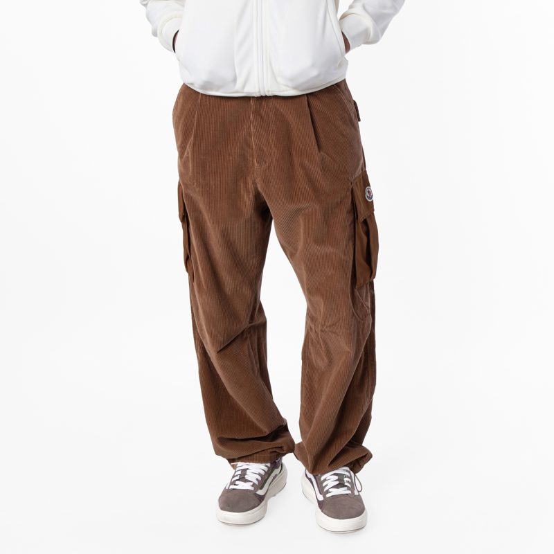 Corduroy Wide-Leg Trousers