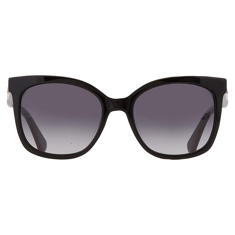 Kate Spade Dark Gray Gradient Square Ladies Sunglasses KIYA / S 0807 / 9O 53