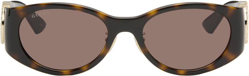 Brown Hailey Sunglasses 262451F005009