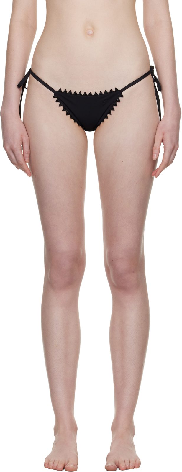 Black The Picot Bikini Bottom 261553F105003