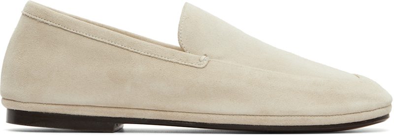 Beige Outdoor Slipper Loafers 261646F121001