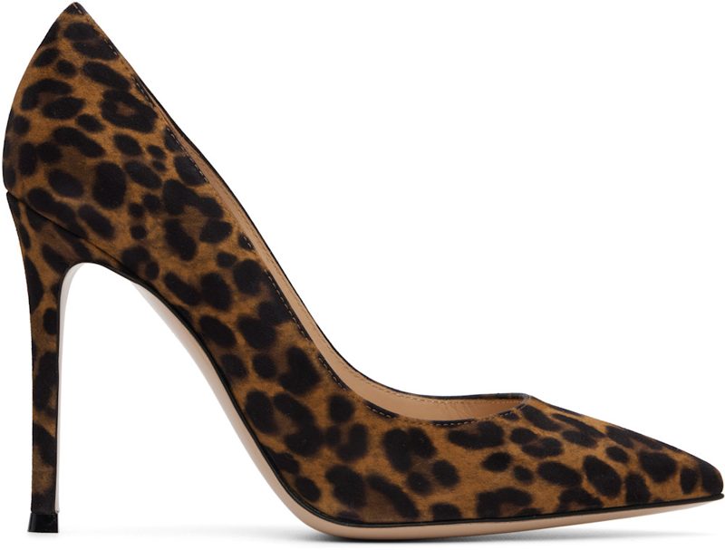 Brown Gianvito 105 Heels 262090F122002
