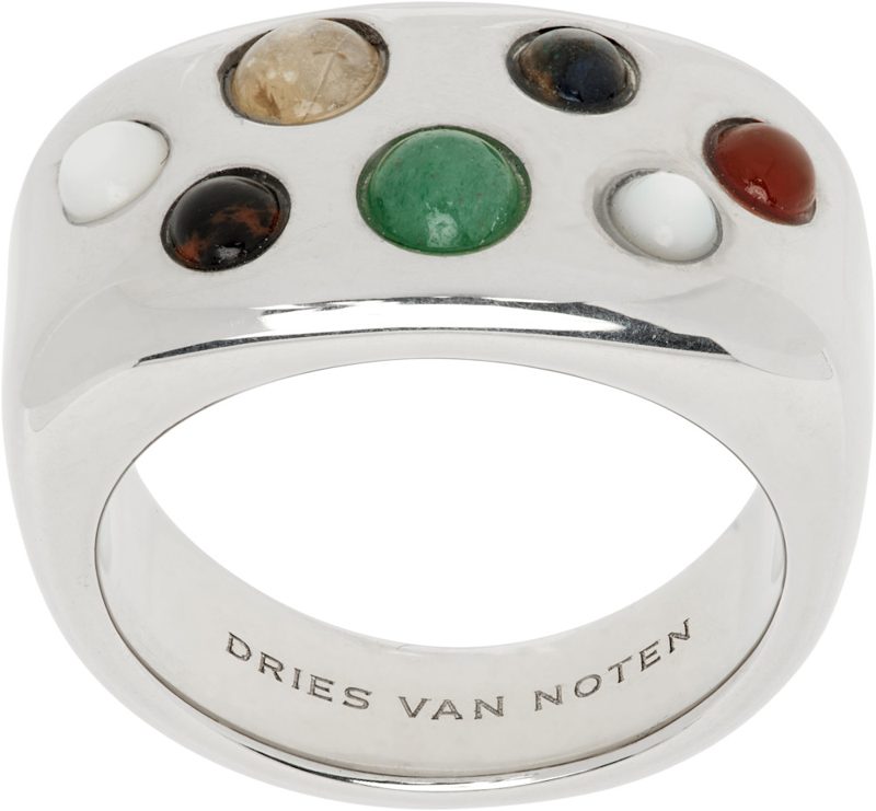Multicolor Stone Ring 261358M147007