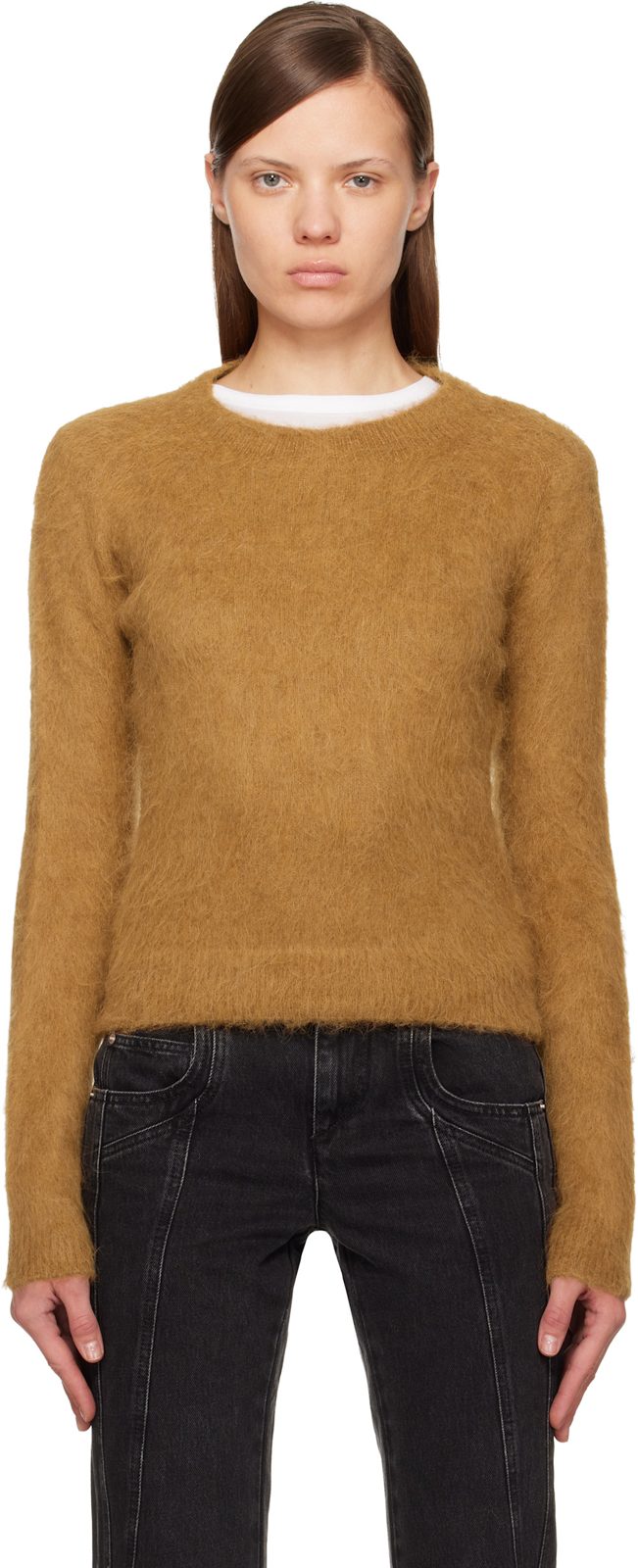 Tan Hermine Sweater 261600F096001