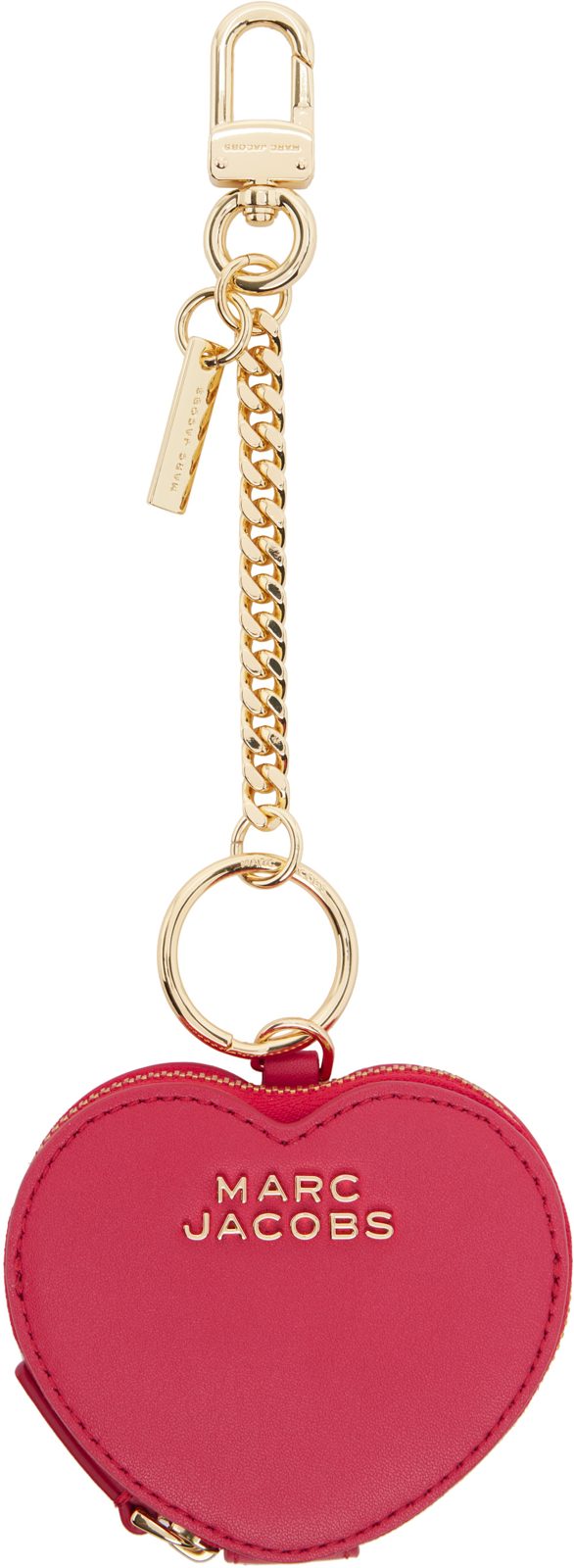 Red The Heart Pouch Bag Charm 261190F025007