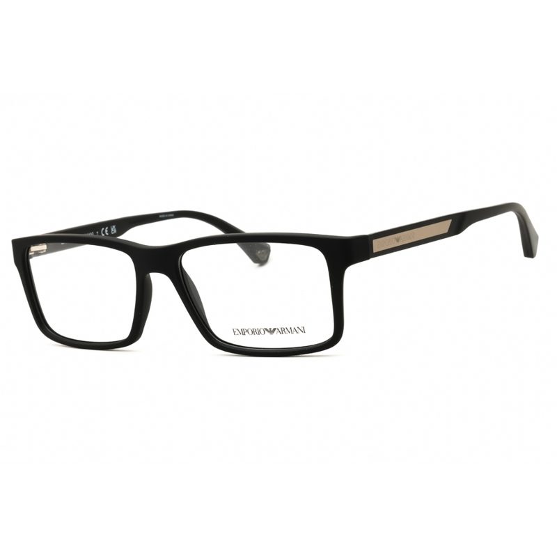 Emporio Armani Demo Rectangular Mens Eyeglasses EA3038 5063 54