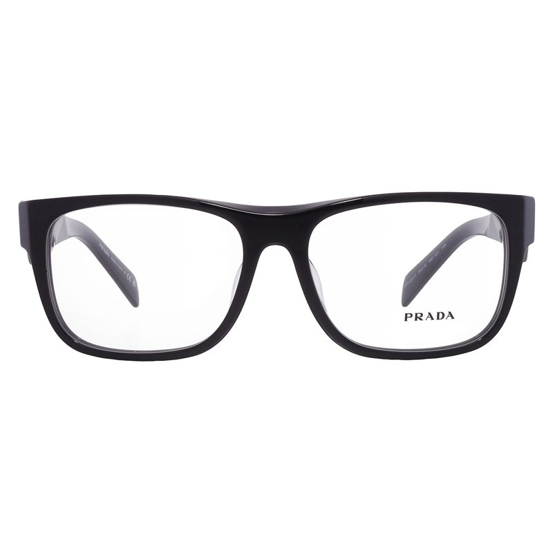Demo Square Mens Eyeglasses PR 22ZVF 16K1O1 56