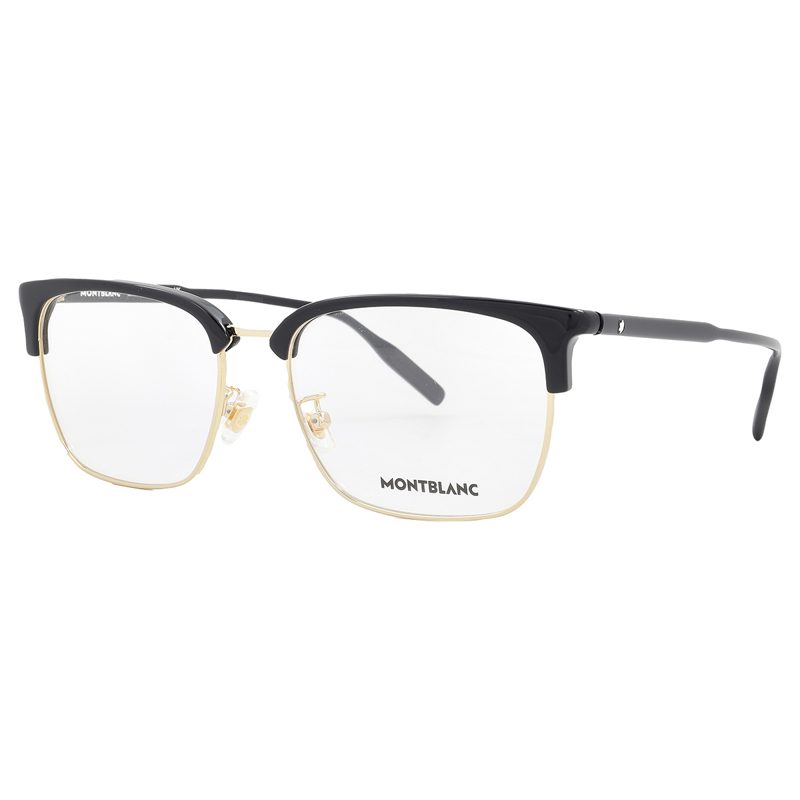 Montblanc Demo Square Mens Eyeglasses MB0199OA 006 56