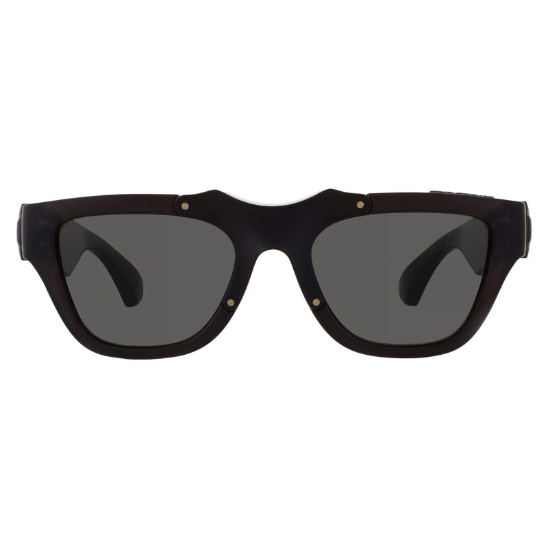 Dark Grey Square Unisex Sunglasses BE4445U 411287 53