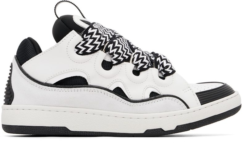 White Curb Sneakers 261254F128035
