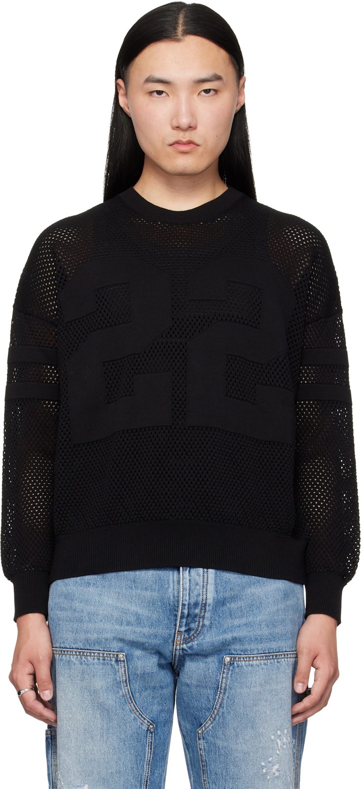 Black [아미리] 22 Crewneck Sweater 261886M201009