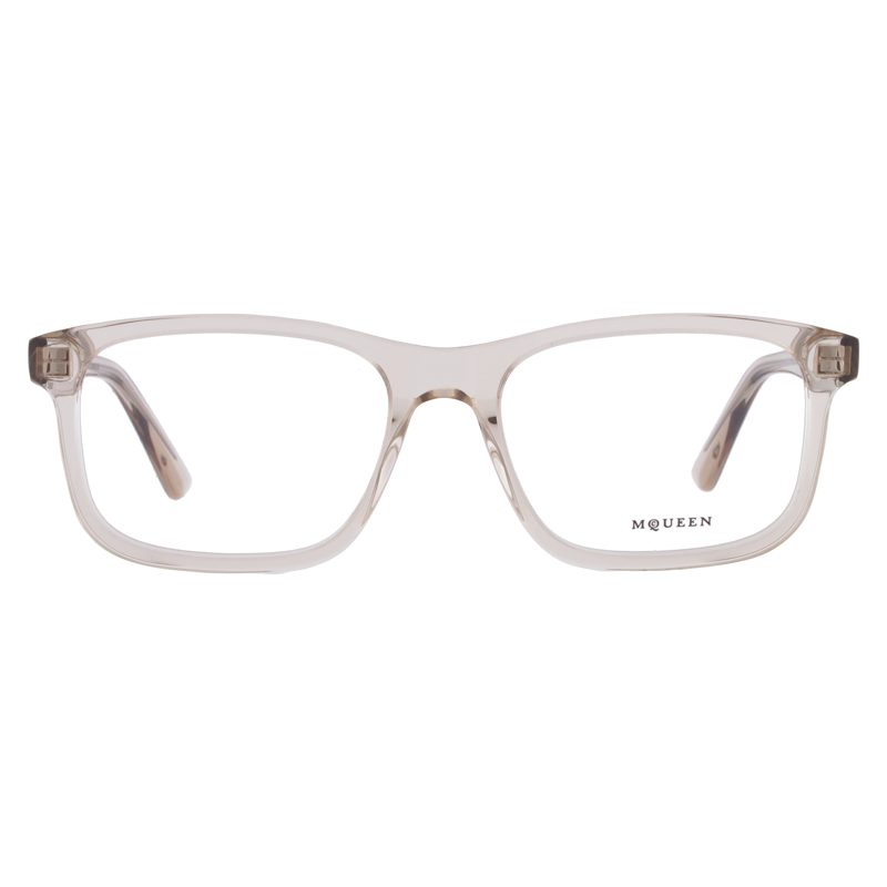 Alexander McQueen Demo Square Mens Eyeglasses AM0486O 005 54
