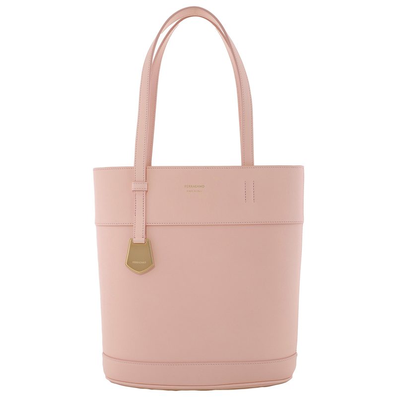Carryall Small North South Charming Tote Bag in Pink