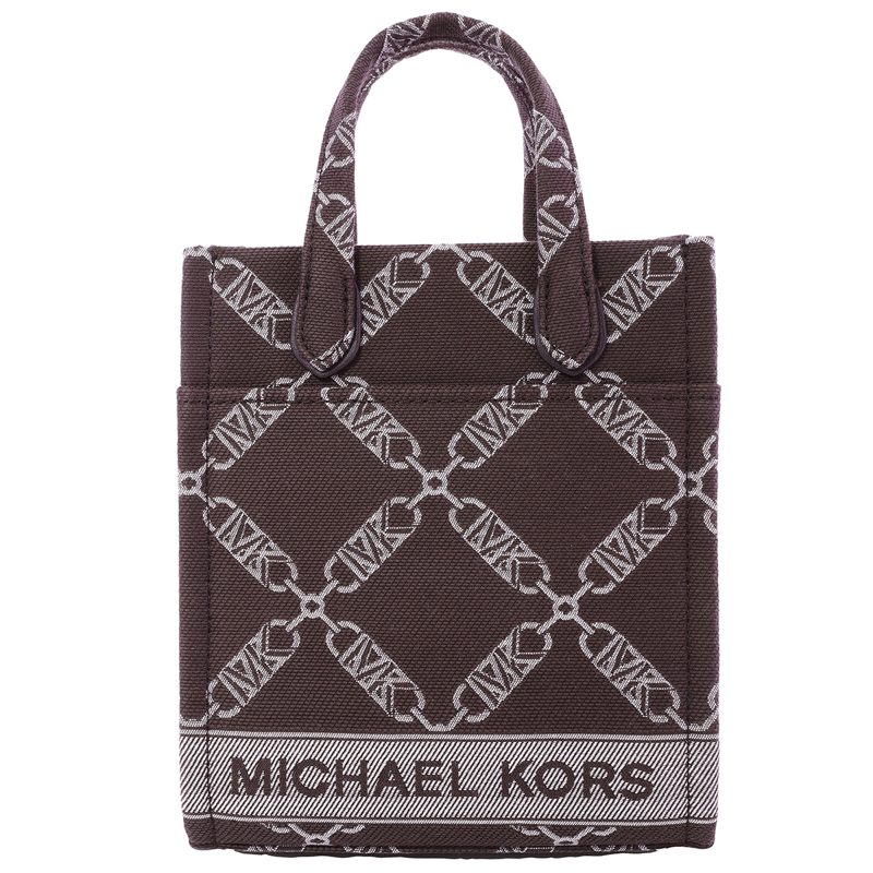 Michael Kors Gigi Empire Logo Crossbody Bag_Choc Multi