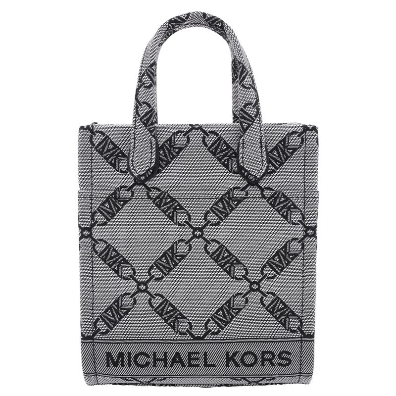 Michael Kors Gigi Empire Logo Crossbody Bag_Natural / Black