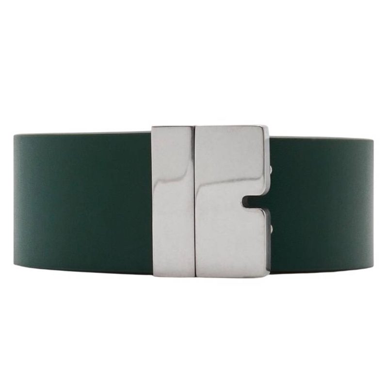 Reversible Leather B Cut Belt