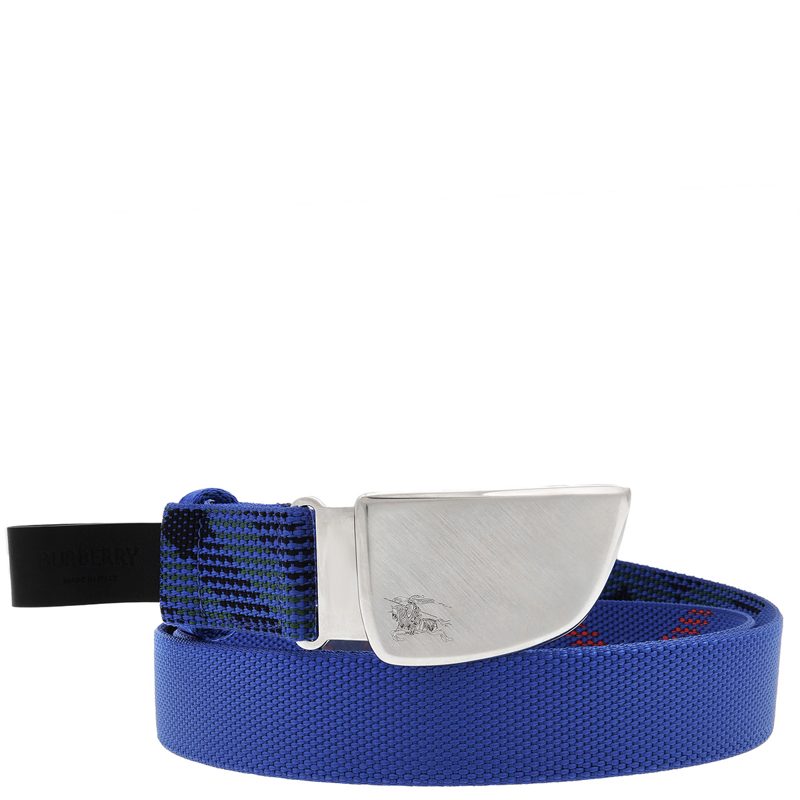 Check Webbing Shield Belt