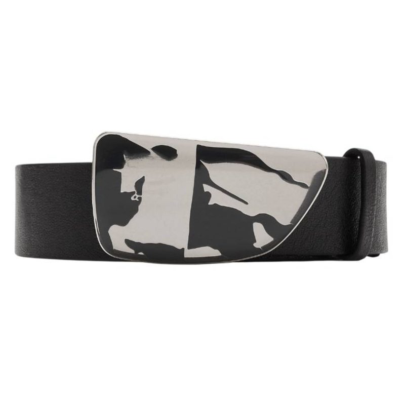 Shield EKD Buckle Leather Belt