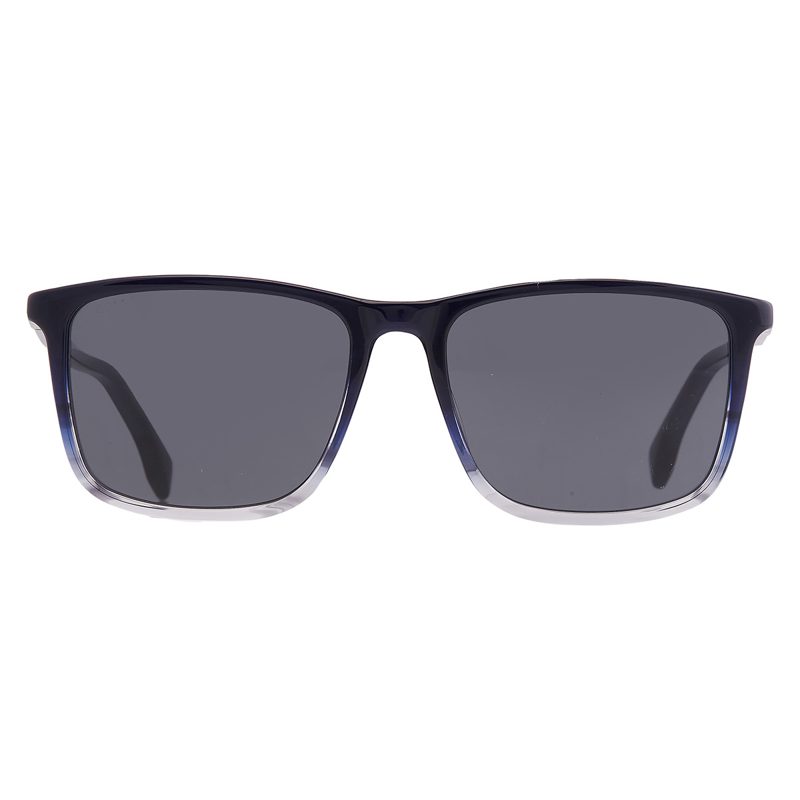 Hugo [보스] Grey Square Mens Sunglasses [보스] 1434 / S 0HVE / IR 56