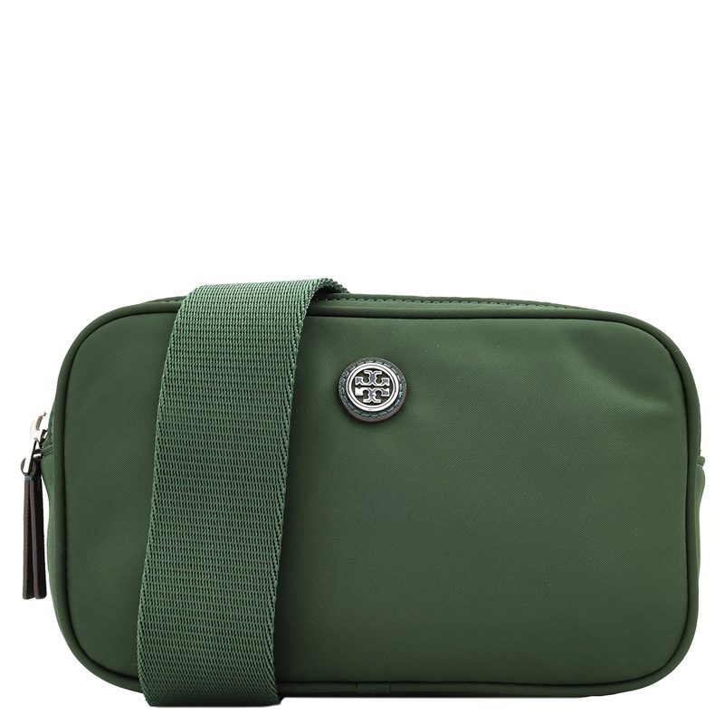 Virginia Nylon Belt Bag In Basil_Basil