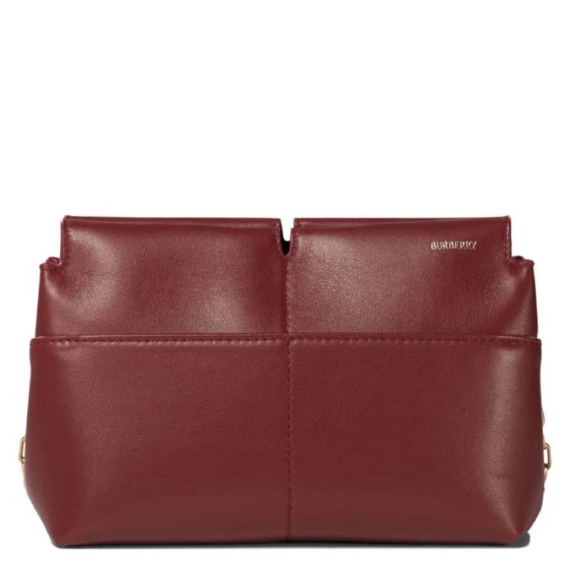 EKD Snip Chain Linked Clutch Bag_Ruby