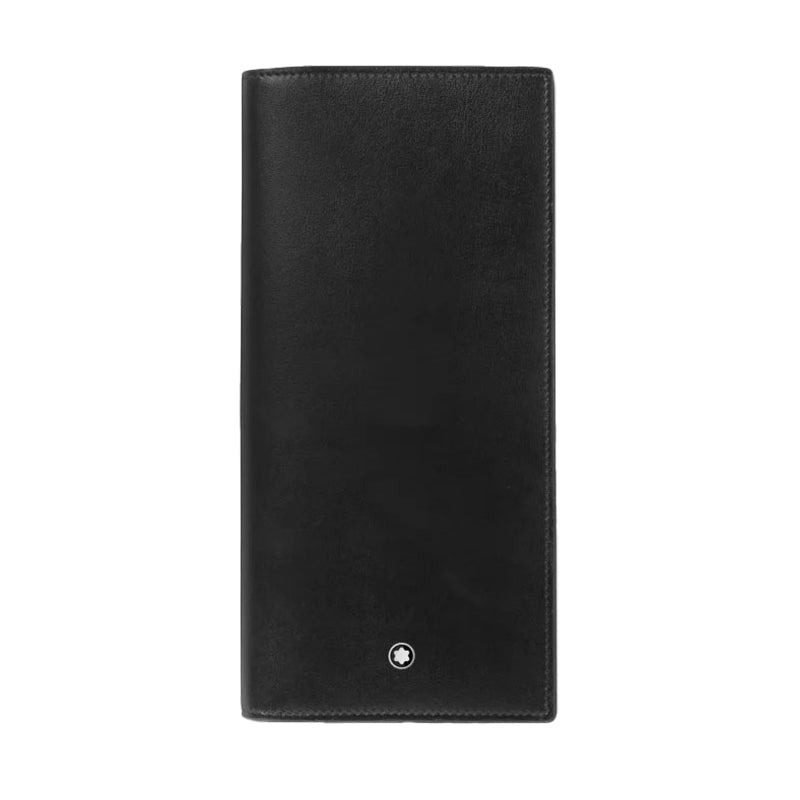 Montblanc Meisterstuck Wallet 14cc With Zipped Pocket_Black