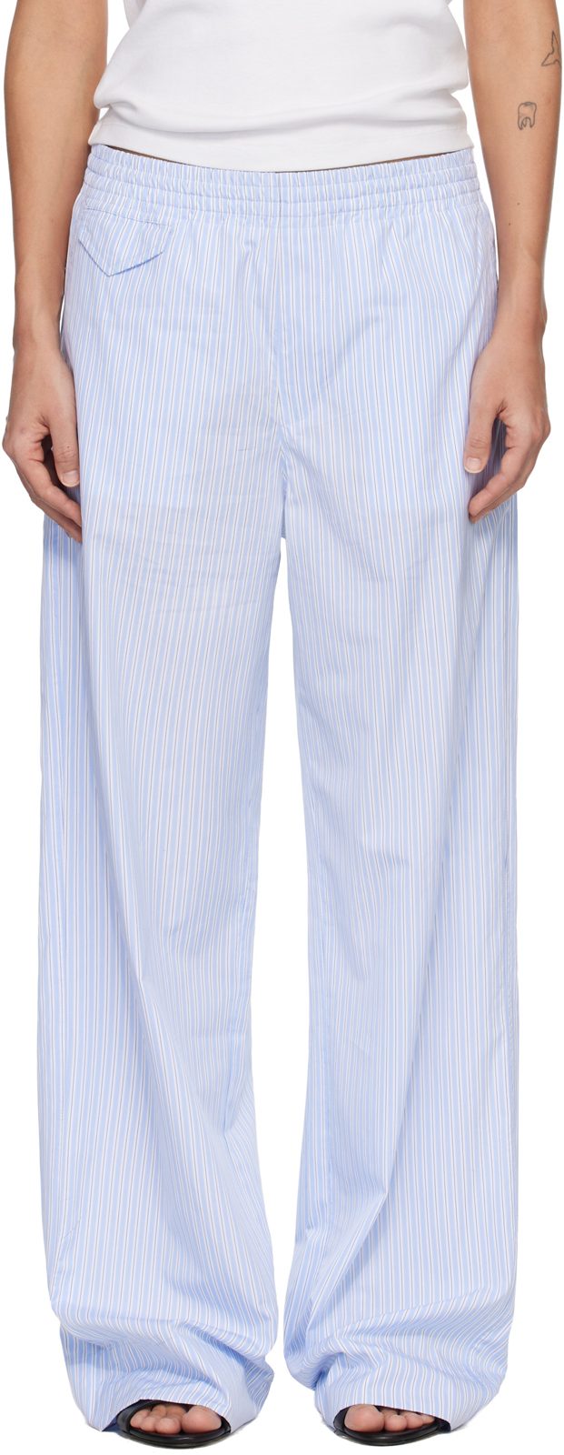 Blue Louise Trousers 261252F087004