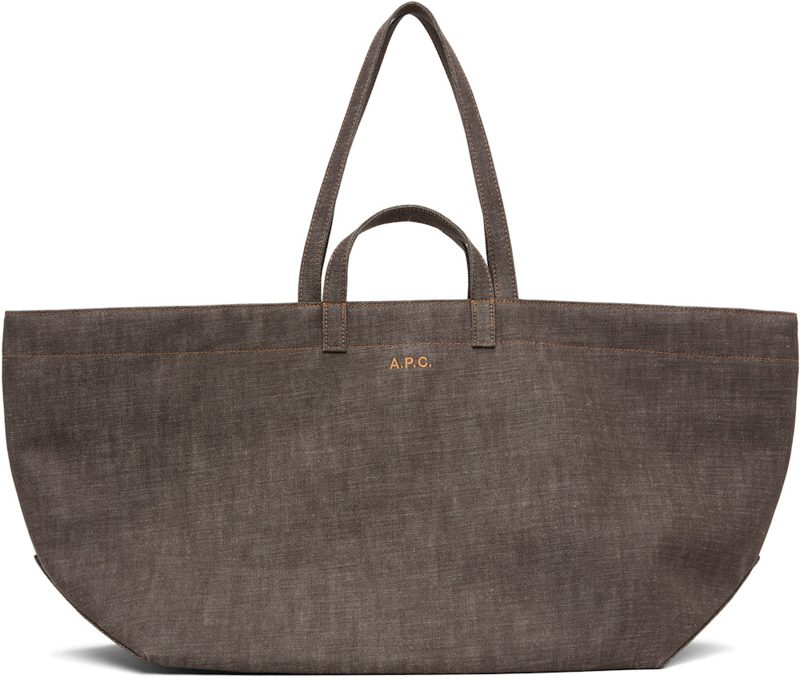 Brown Le Drummer Toile Tote 261252F049060