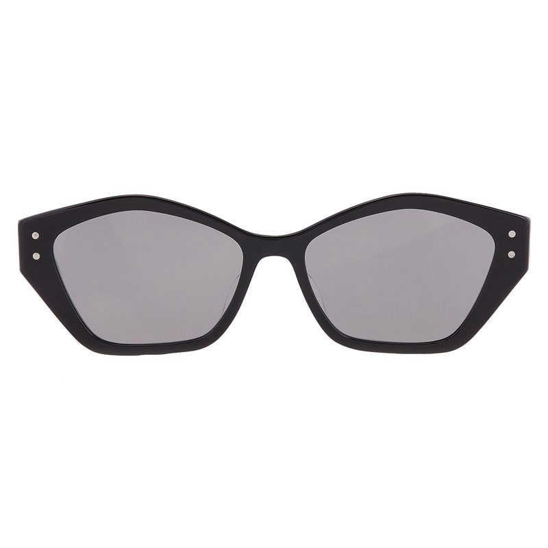 MISS[디올] S1U Silver Geometric Ladies Sunglasses CD40107U 01C 56