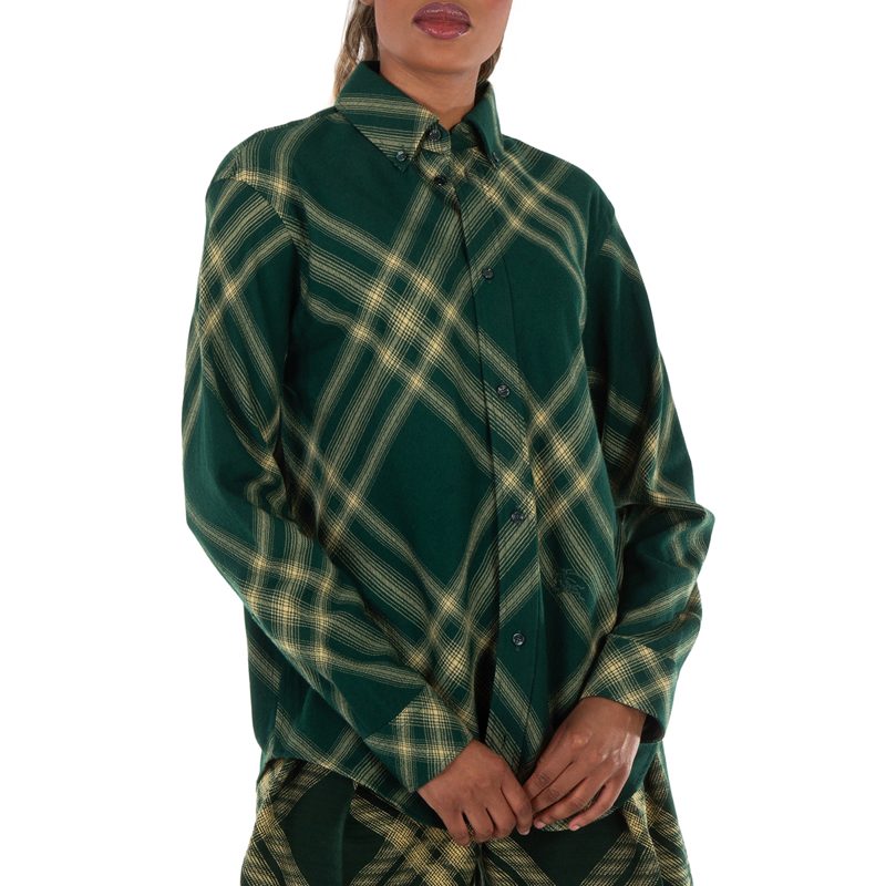 Equestrian Knight Check Pattern Shirt_Primrose Ip Check