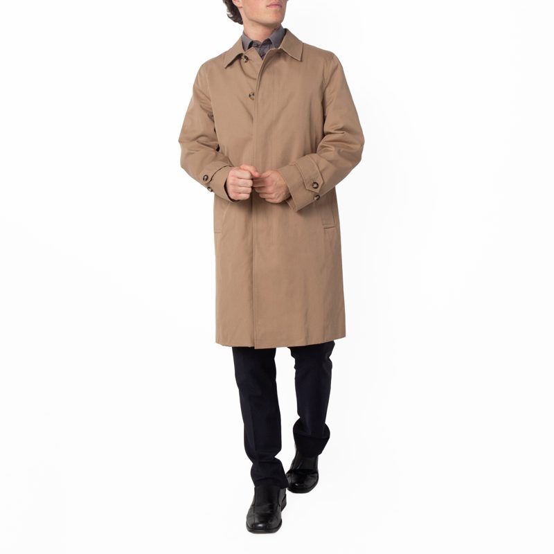 Cotton Gabardine Car Coat_Teddy
